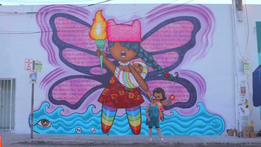 El graffiti de ActivistaZ, por Lady Pink